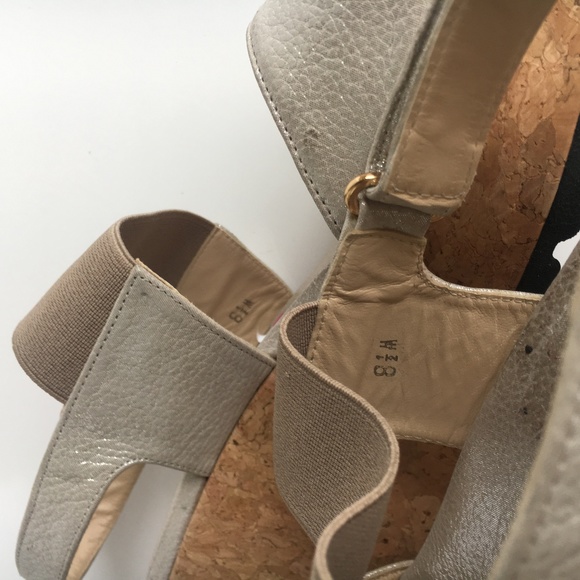NWOB AMALFI BY RANGONI Ariete Cork Platform Sandal - Picture 7 of 7